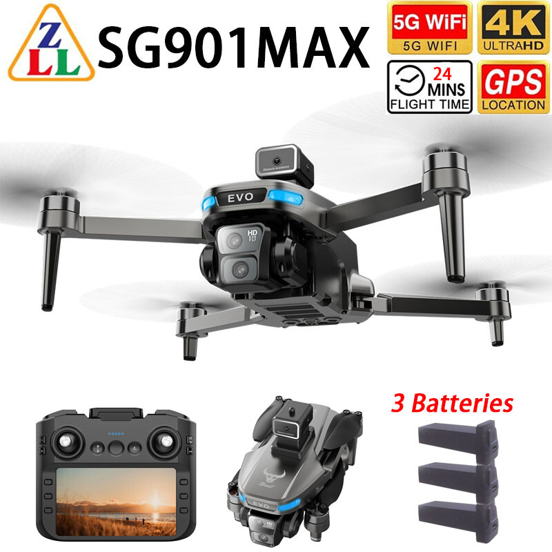 Drone Mapping - ZLL SG901MAX 드론 GPS WIFI FPV