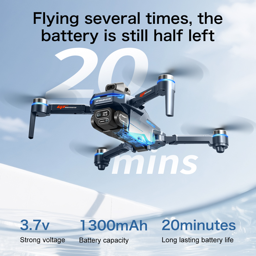 오리지널 GT8 드론 8K 전문가용 듀얼 카메라 GPS - Drone Thermal Imaging 리뷰 및 가격