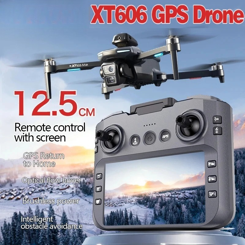 오리지널 XT606 MAX GPS 드론 4K 프로페셔널 - Drone Surveying 리뷰 및 가격