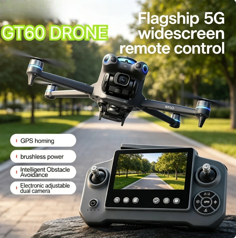 오리지널 GT60 GPS 접이식 RC 쿼드콥터 4.3인 - Drone Surveying 리뷰 및 가격