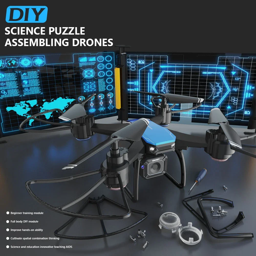 JJRC H108 DIY 교육용 조립 미니 드론 인터랙 - Drone Cinematic 리뷰 및 가격
