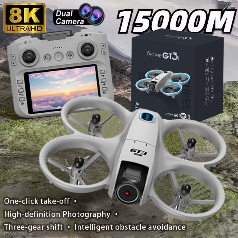 새로운 오리지널 GT3 미니 드론 8K GPS 전문 항 - Drone Surveying 리뷰 및 가격