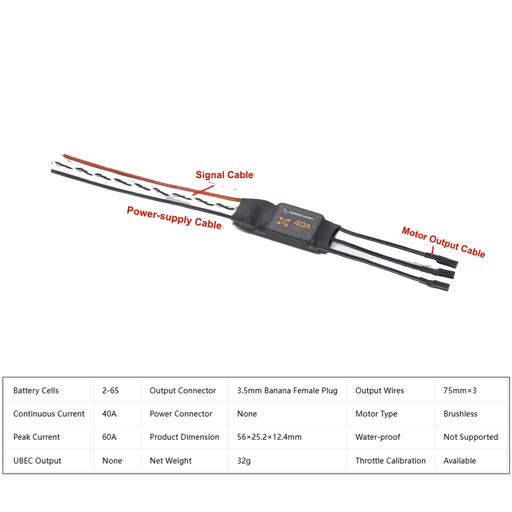 Hobbywing XRotor 40A 브러시리스 ESC - Drone Aerial Photography 리뷰 및 가격